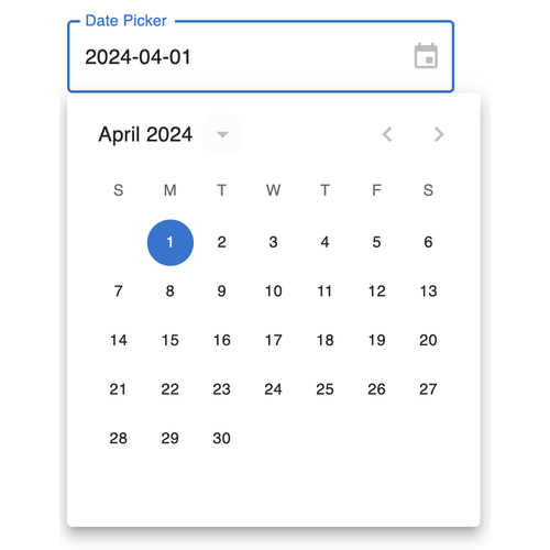 DatePicker