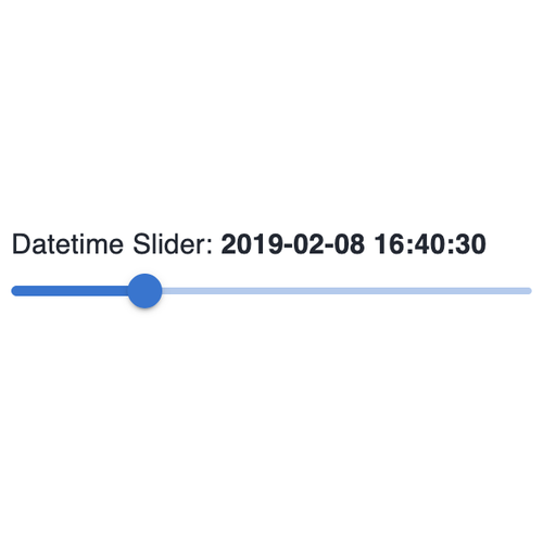 DatetimeSlider