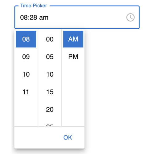 TimePicker