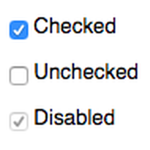 Checkbox