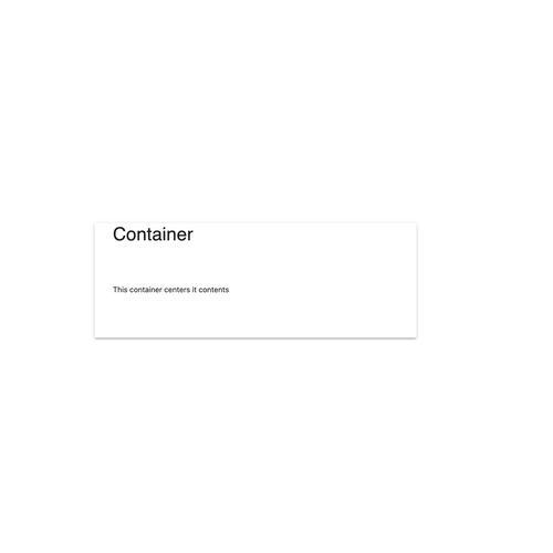 Container
