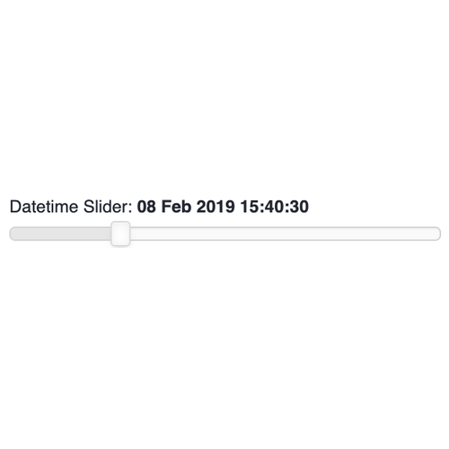 DatetimeSlider