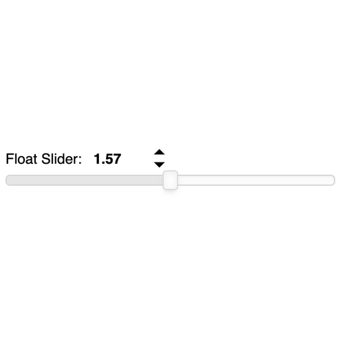 EditableFloatSlider