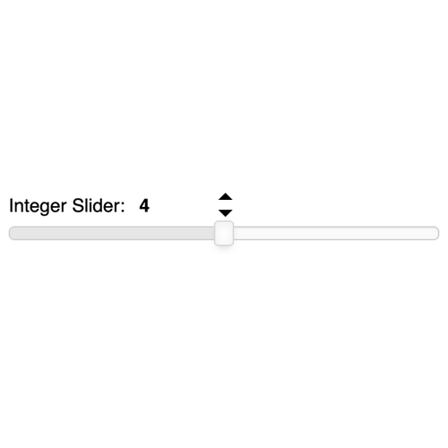 EditableIntSlider