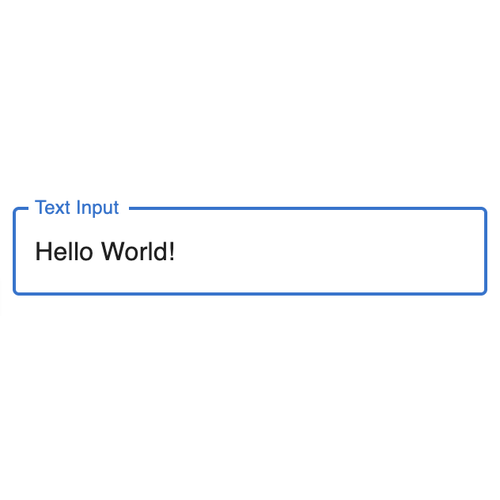 TextInput
